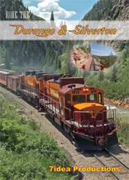 Ride the Durango & Silverton Narrow Gauge Railroad Animas Canyon Cab Ride DVD