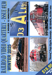 Railroad Video Quarterly Issue 130 Winter 2025 DVD