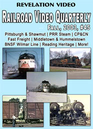 Railroad Video Quarterly Issue 45 Fall 2003 DVD