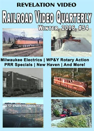 Railroad Video Quarterly Issue 54 Winter 2006 DVD